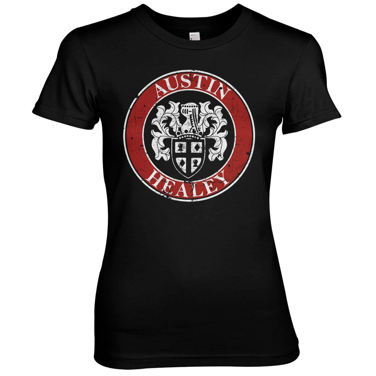 Austin Healey Distressed Girly Tee – T-shirt femme