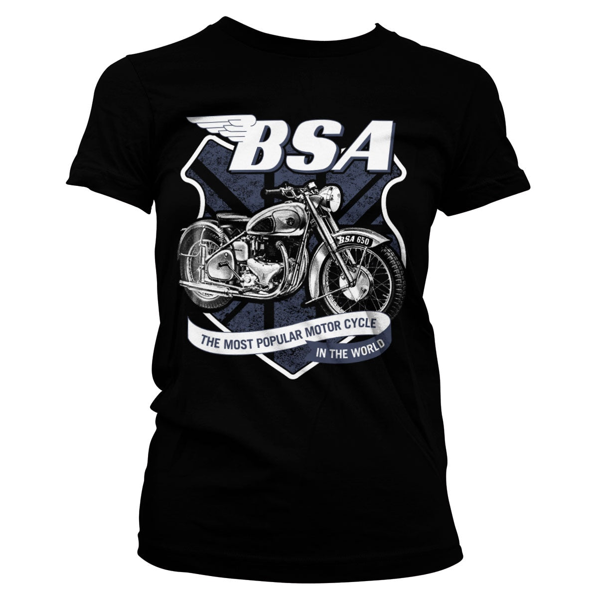 B.S.A. 650 Shield Girly Tee – T-shirt femme
