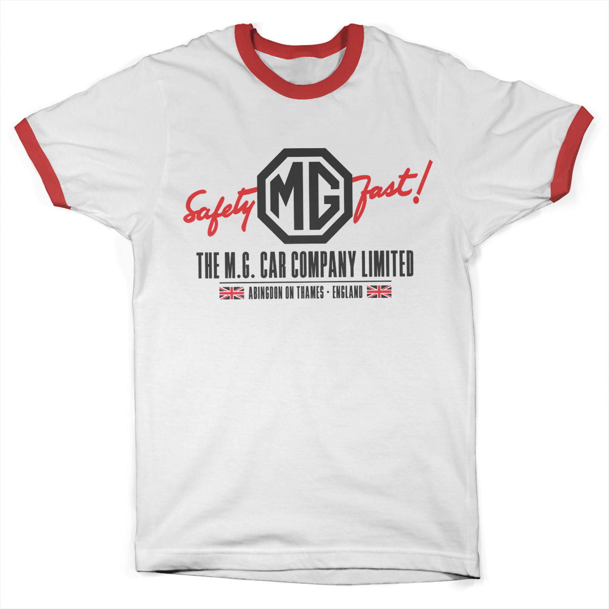 M.G. Cars Co. - England Ringer Tee – T-shirt ringer