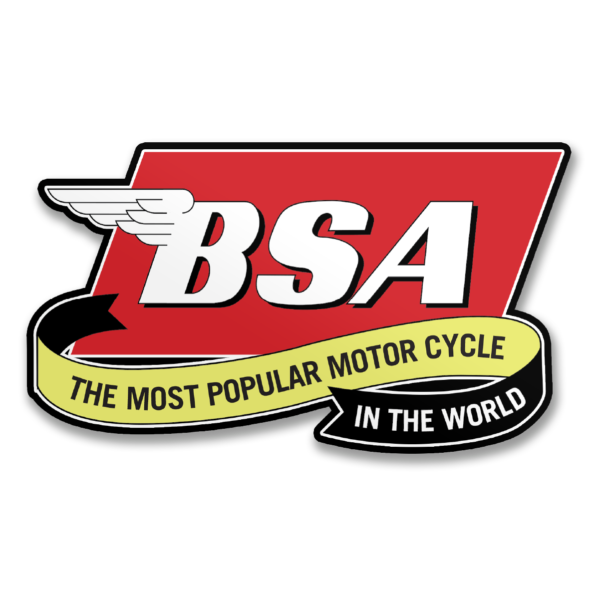 BSA Logotype Sticker – Sticker