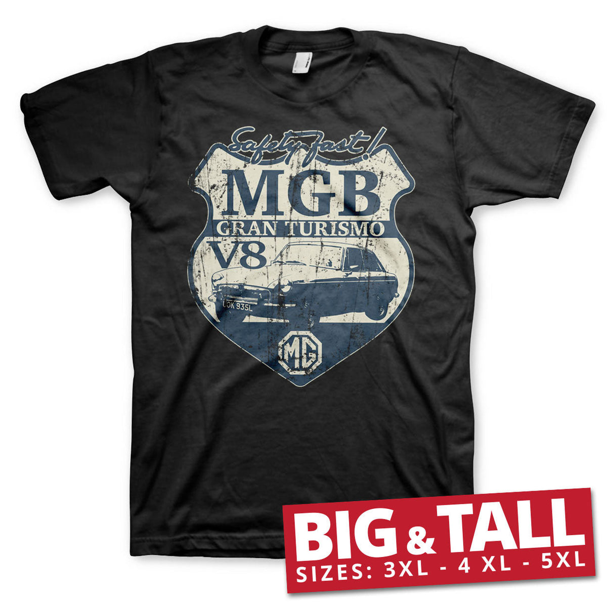 MGB Gran Turismo Big & Tall T-Shirt – T-shirt grande taille