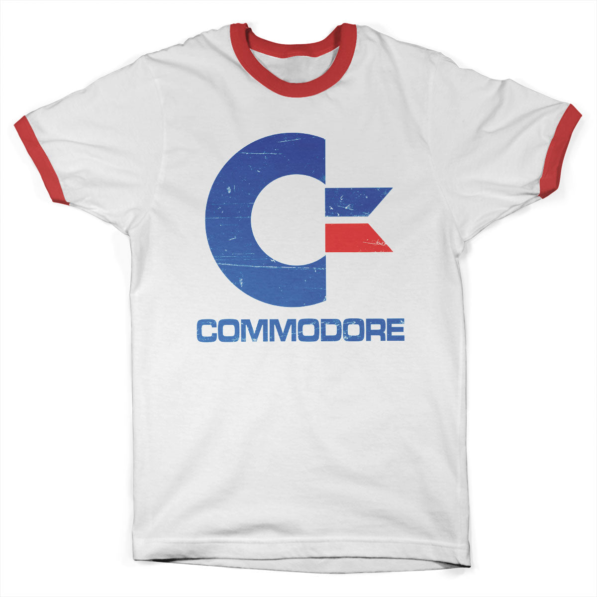 Commodore Vintage Logo Ringer Tee – T-shirt ringer