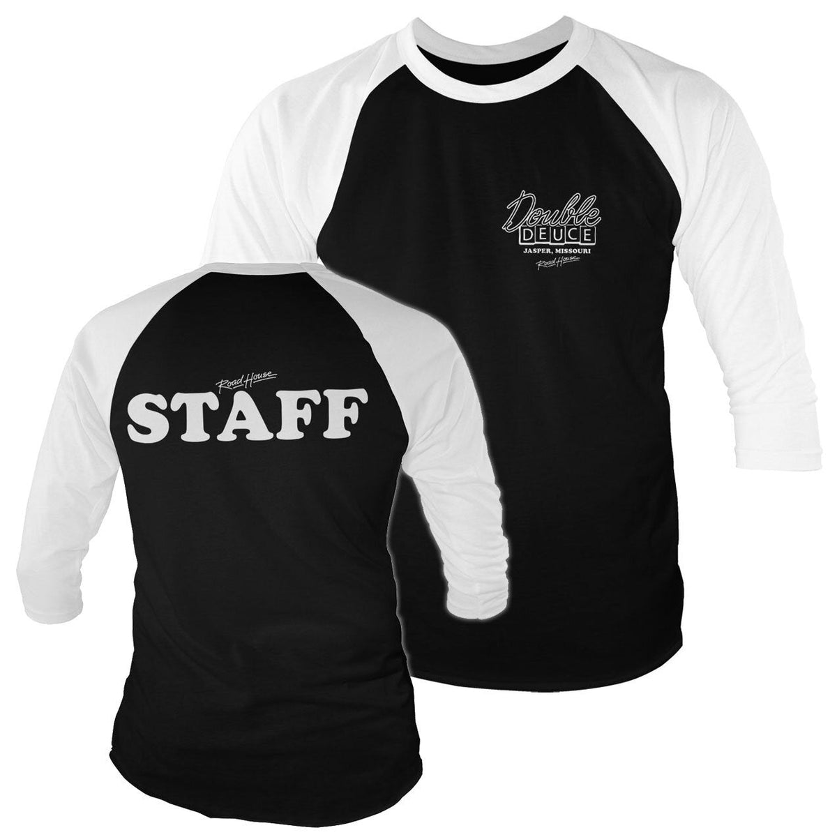 Double Deuce STAFF Baseball 3/4 Sleeve Tee – T-shirt baseball manches 3/4