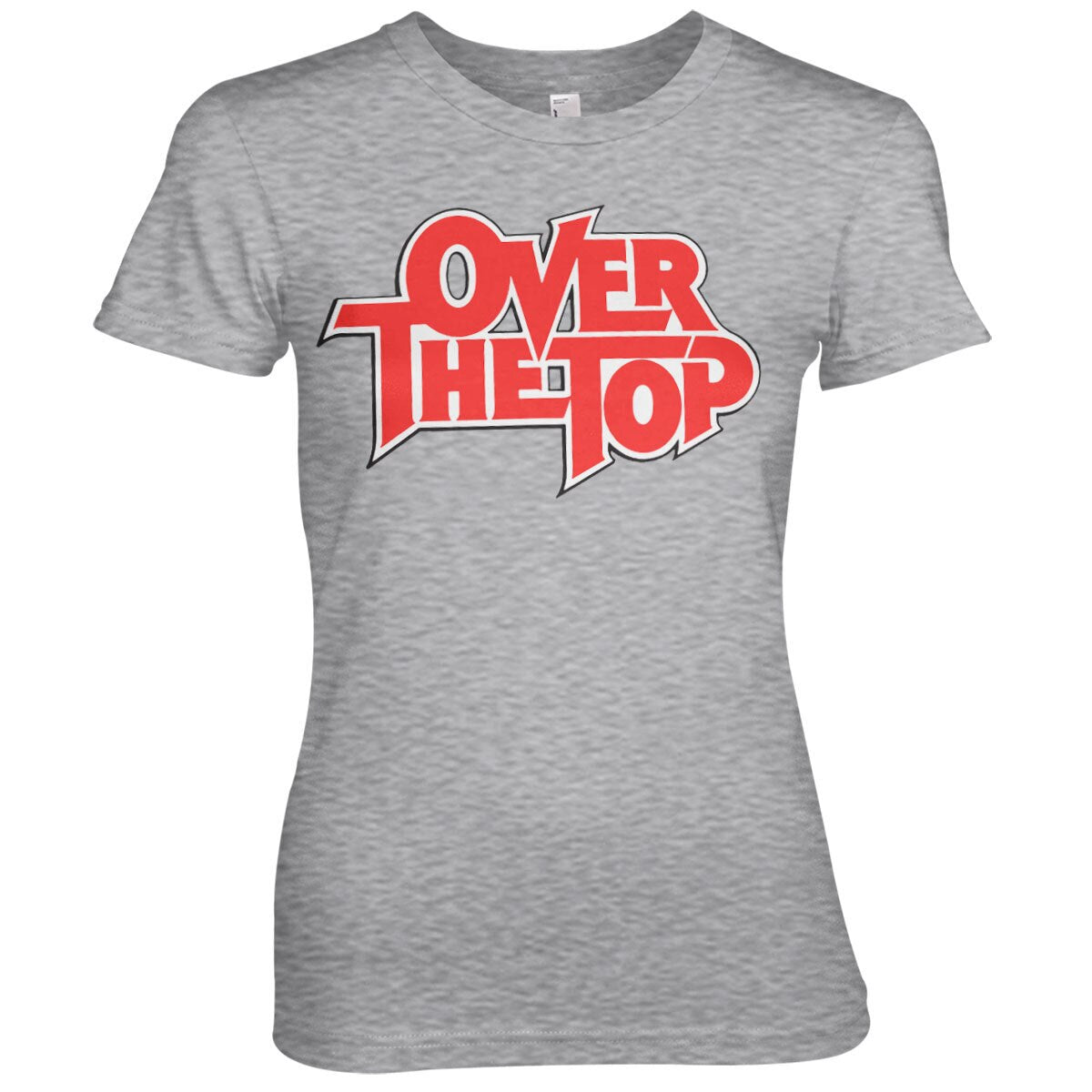 Over The Top (Bras de fer) Logo Girly Tee – T-shirt femme