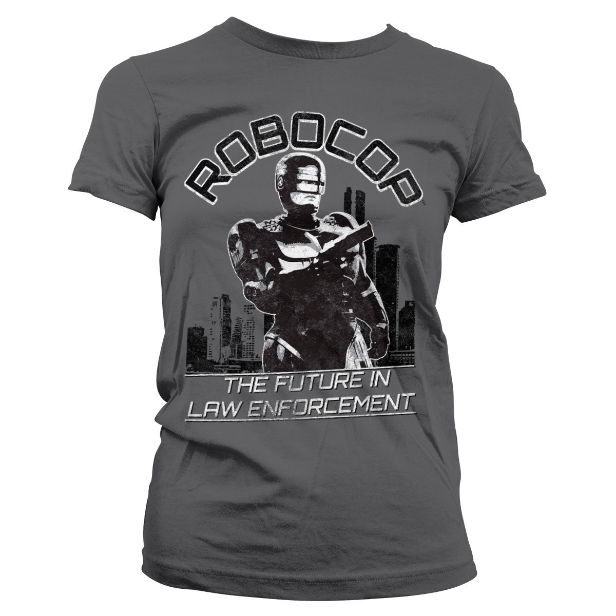 Robocop - The Future In Law Emforcement Girly Tee – T-shirt femme