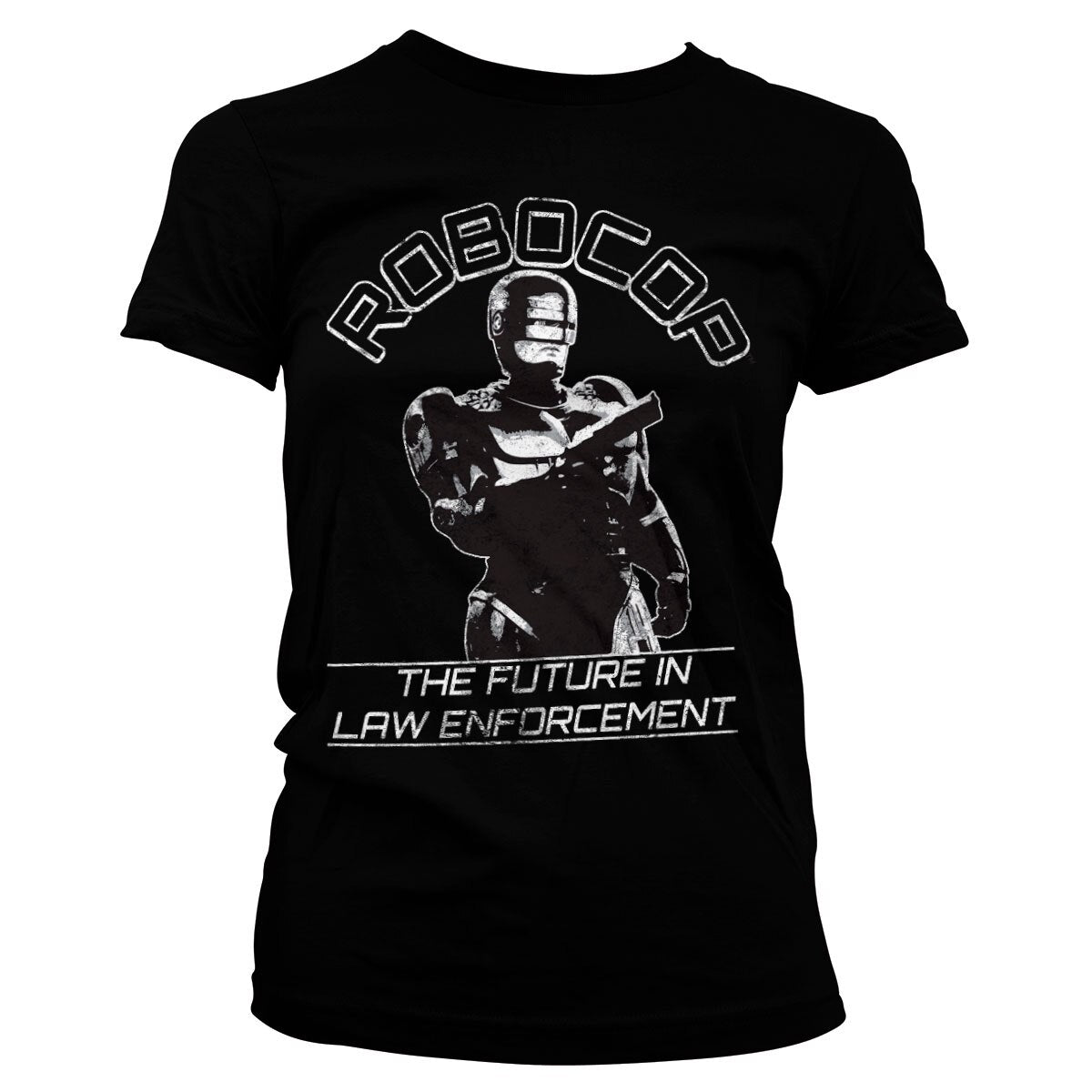 Robocop - The Future In Law Emforcement Girly Tee – T-shirt femme