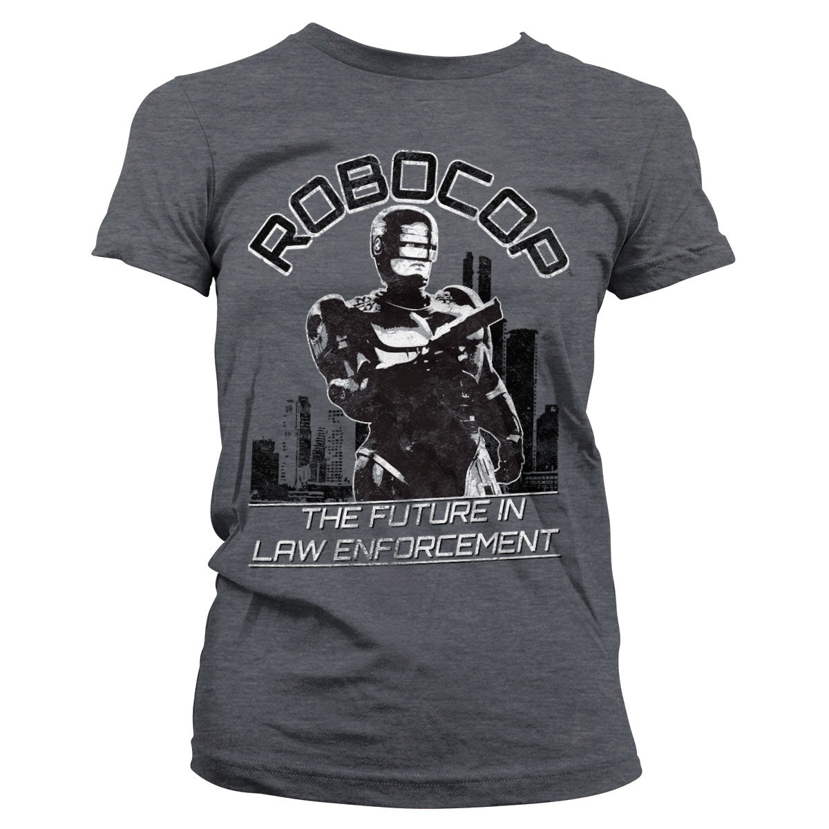 Robocop - The Future In Law Emforcement Girly Tee – T-shirt femme