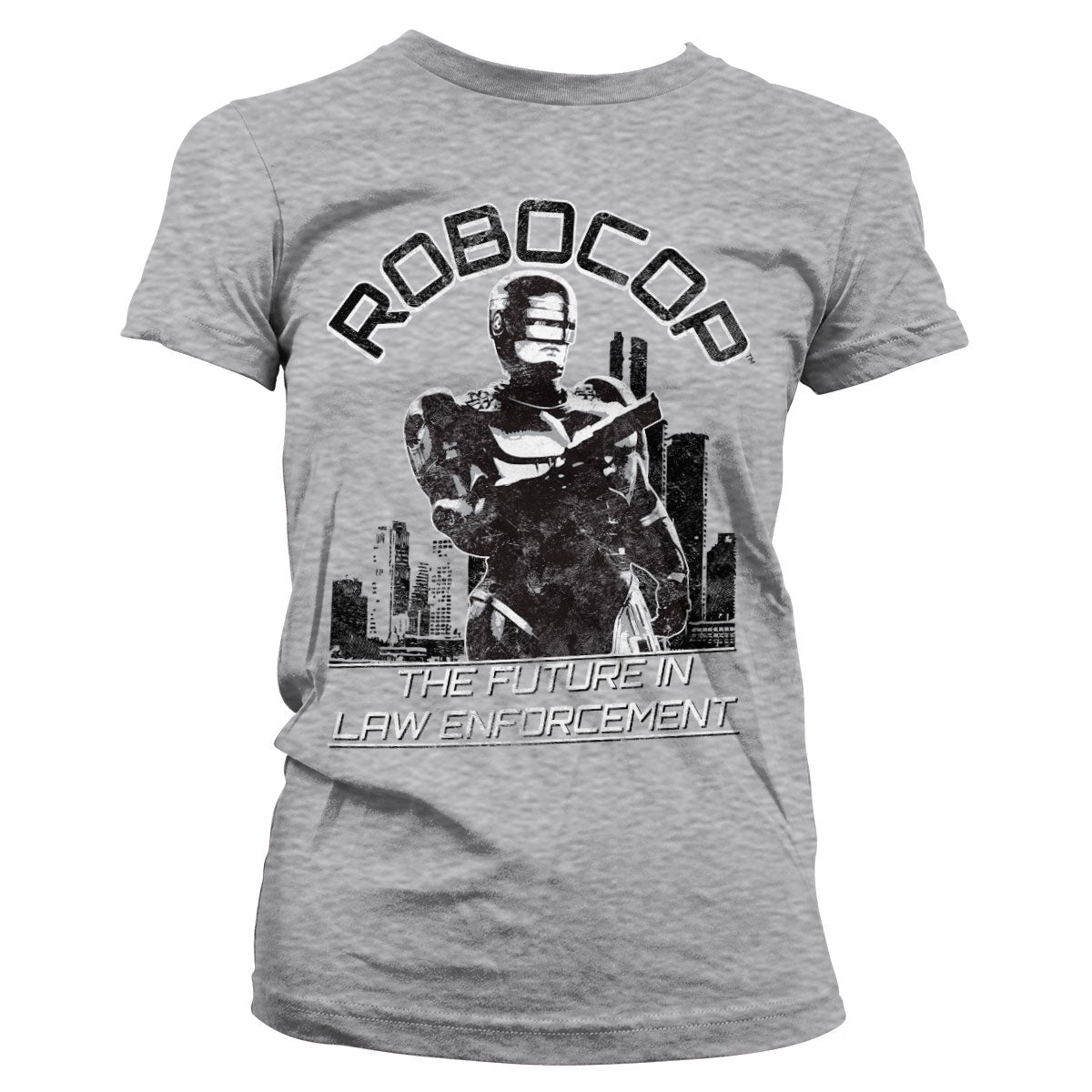 Robocop - The Future In Law Emforcement Girly Tee – T-shirt femme