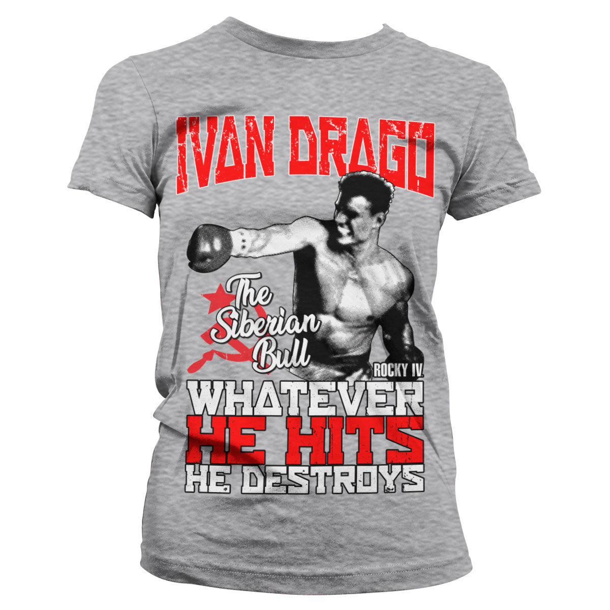 Ivan Drago - The Siberian Bull Girly Tee – T-shirt femme