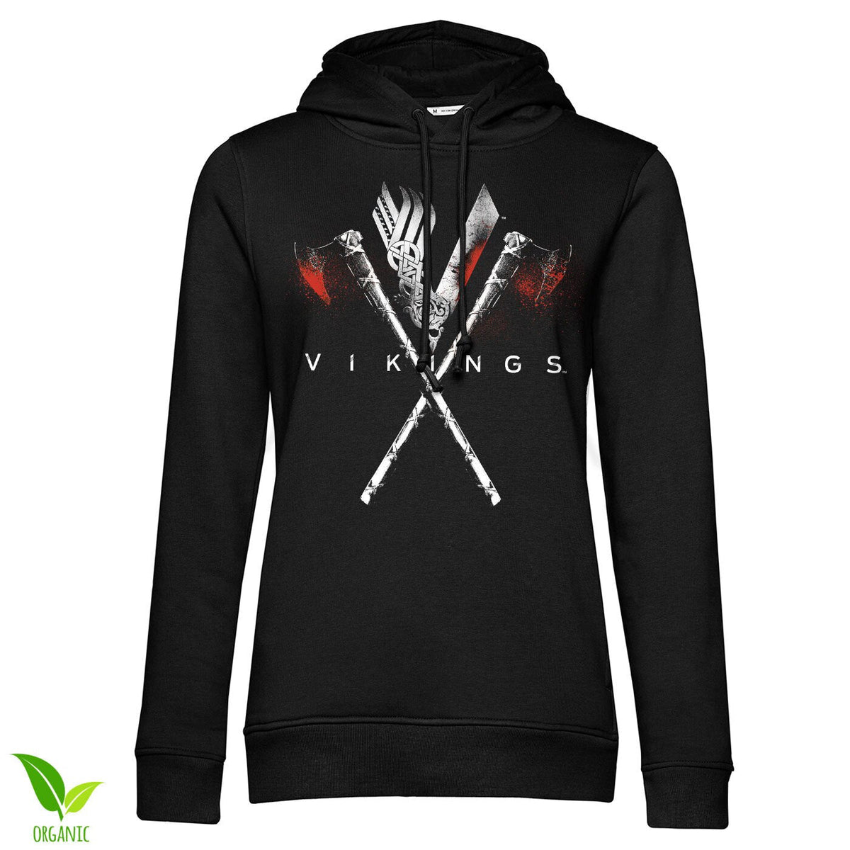 Vikings Axes Girls Hoodie – Sweat à capuche femme