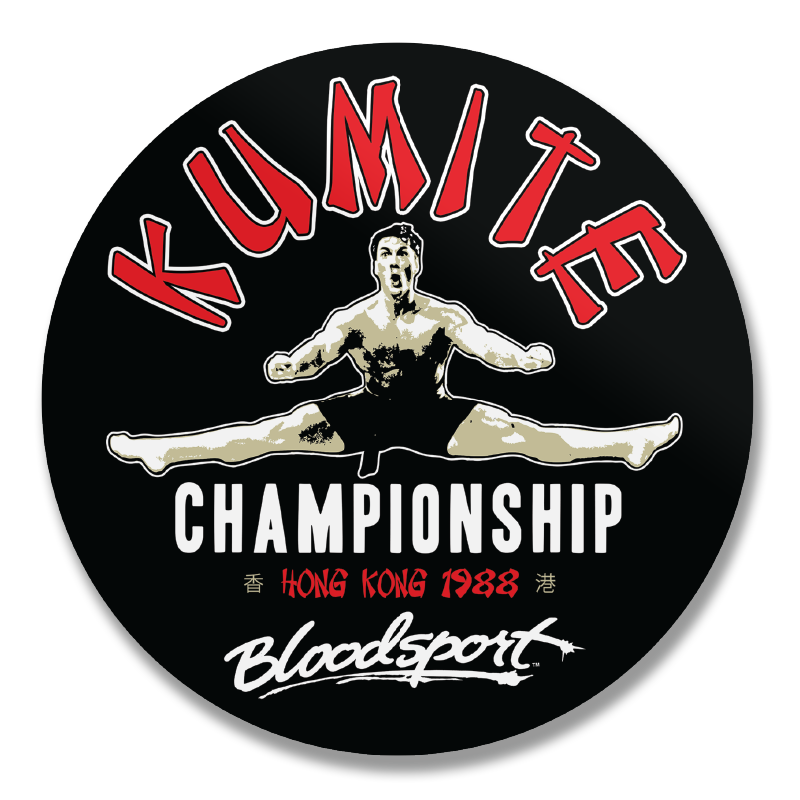 Bloodsport - Kumite Championship Sticker – Sticker