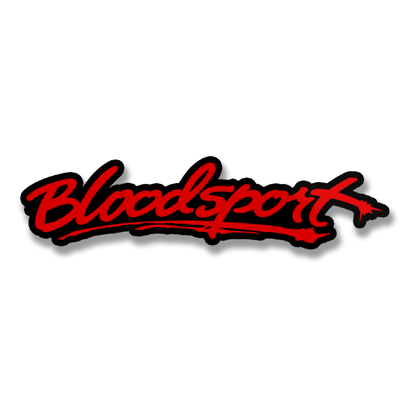 Bloodsport Logotype Sticker – Sticker