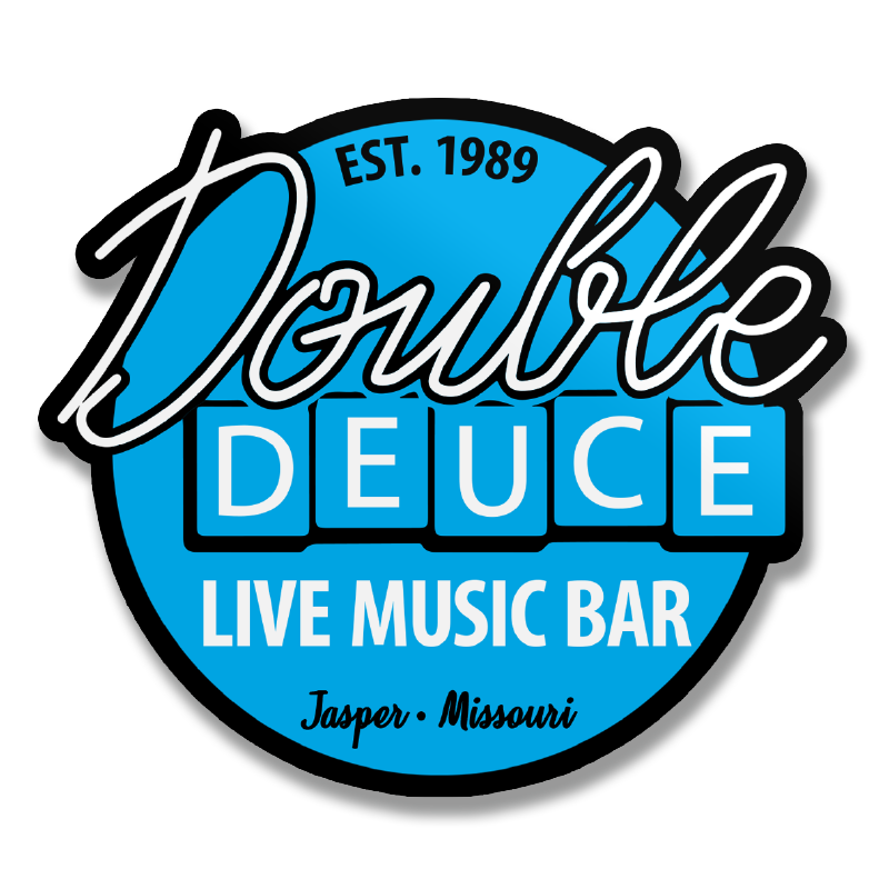 Double Deuce Live Music Bar Sticker – Sticker