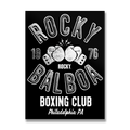 Rocky Balboa Boxing Club Sticker – Sticker