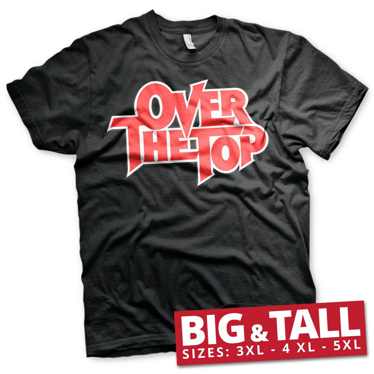 Over The Top (Bras de fer) Logo Big & Tall T-Shirt – T-shirt grande taille