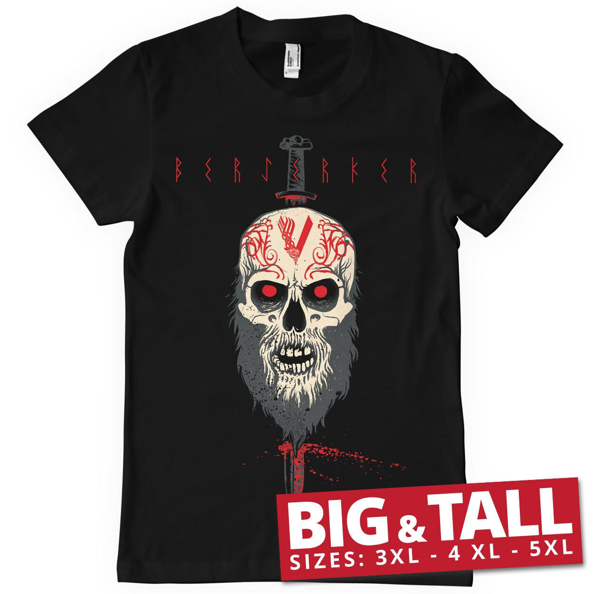 Vikings - Berserker Big & Tall T-Shirt – T-shirt grande taille