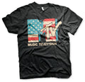 MTV Distressed USA-Flag T-Shirt – T-shirt