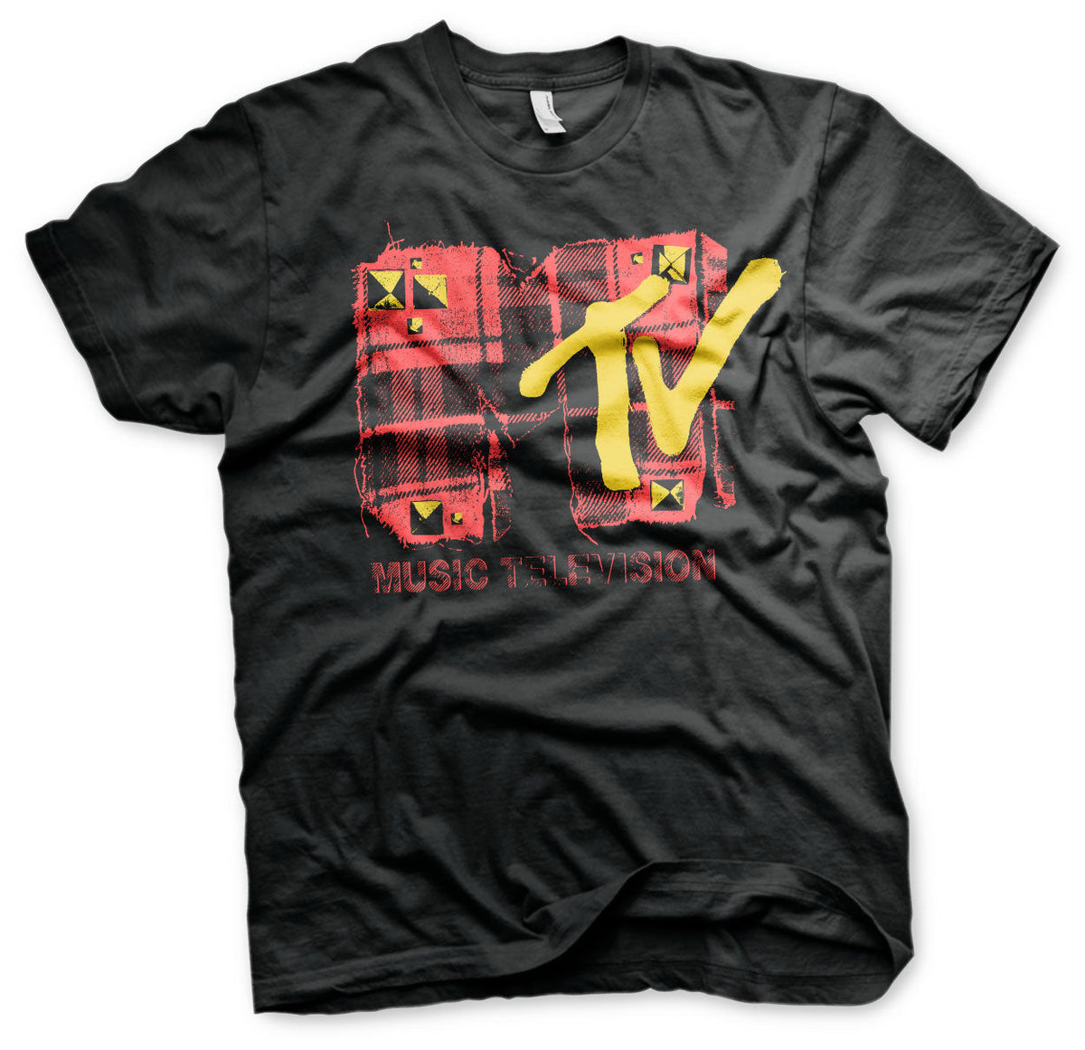 Plaid MTV T-Shirt – T-shirt