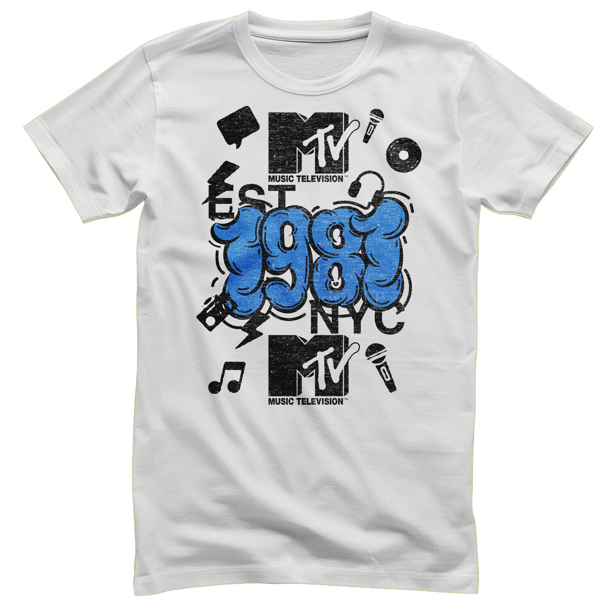 MTV - NYC 1981 T-Shirt – T-shirt