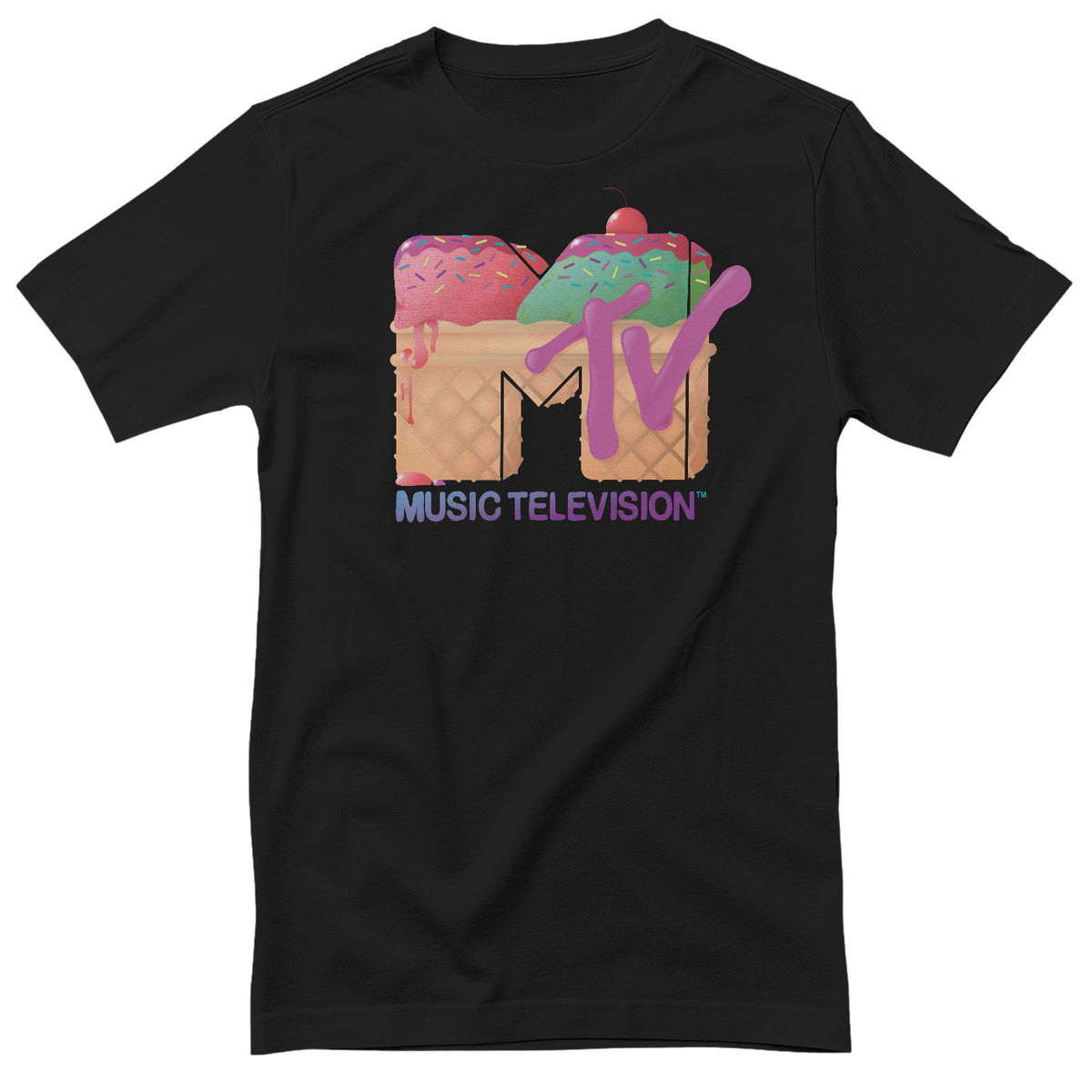 MTV Ice Cream Logo T-Shirt – T-shirt