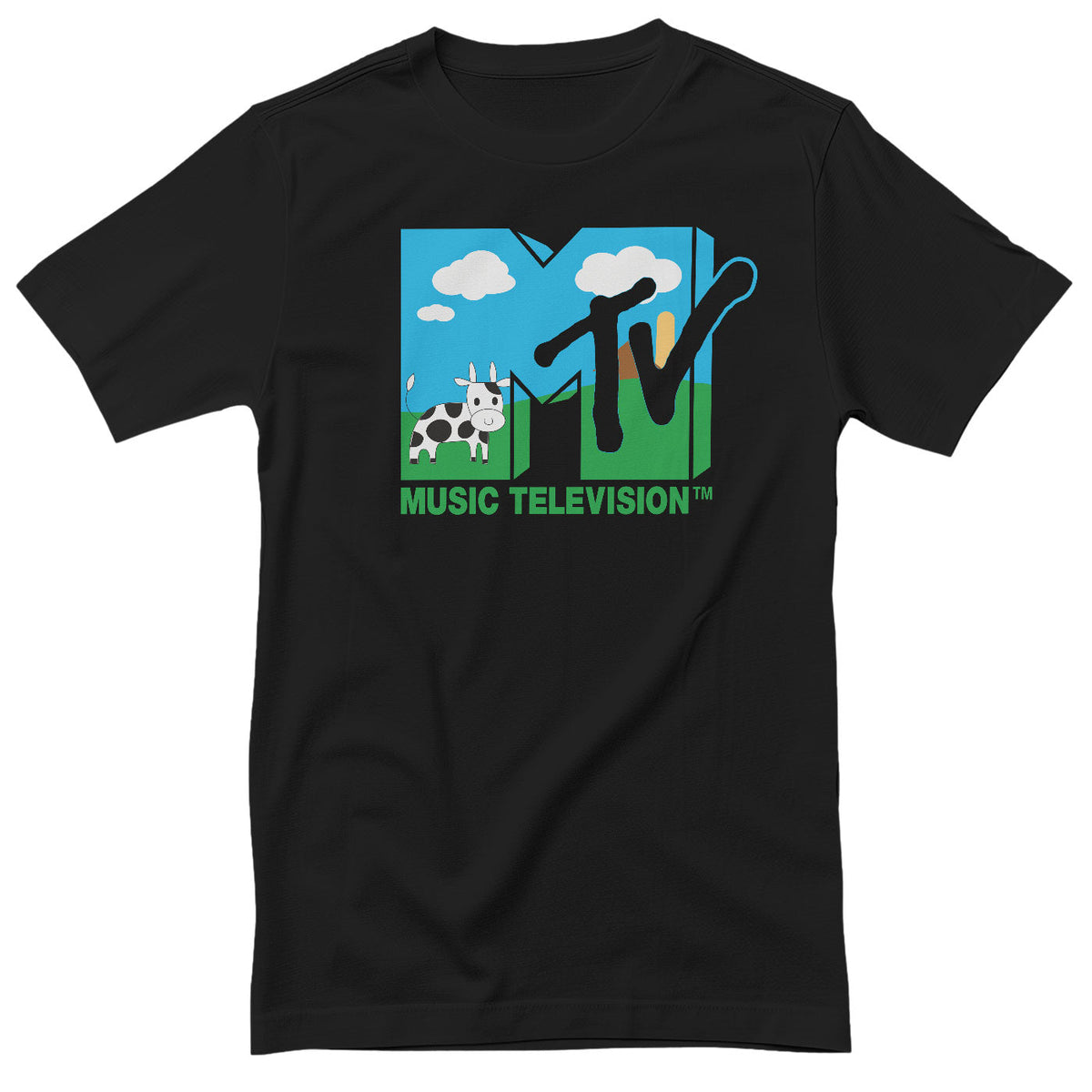 MTV Country Cow Logo T-Shirt – T-shirt