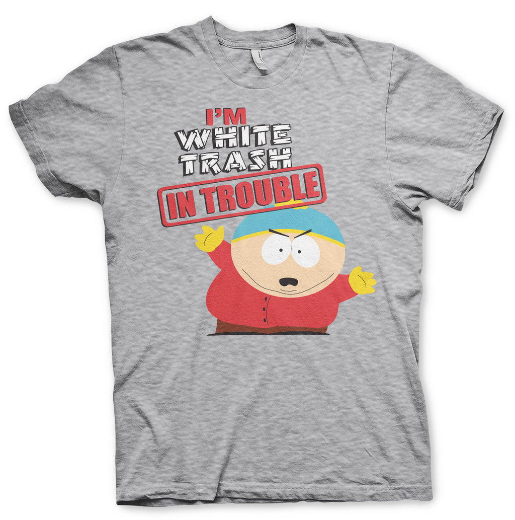 South Park - I'm White Trash In Trouble T-Shirt – T-shirt