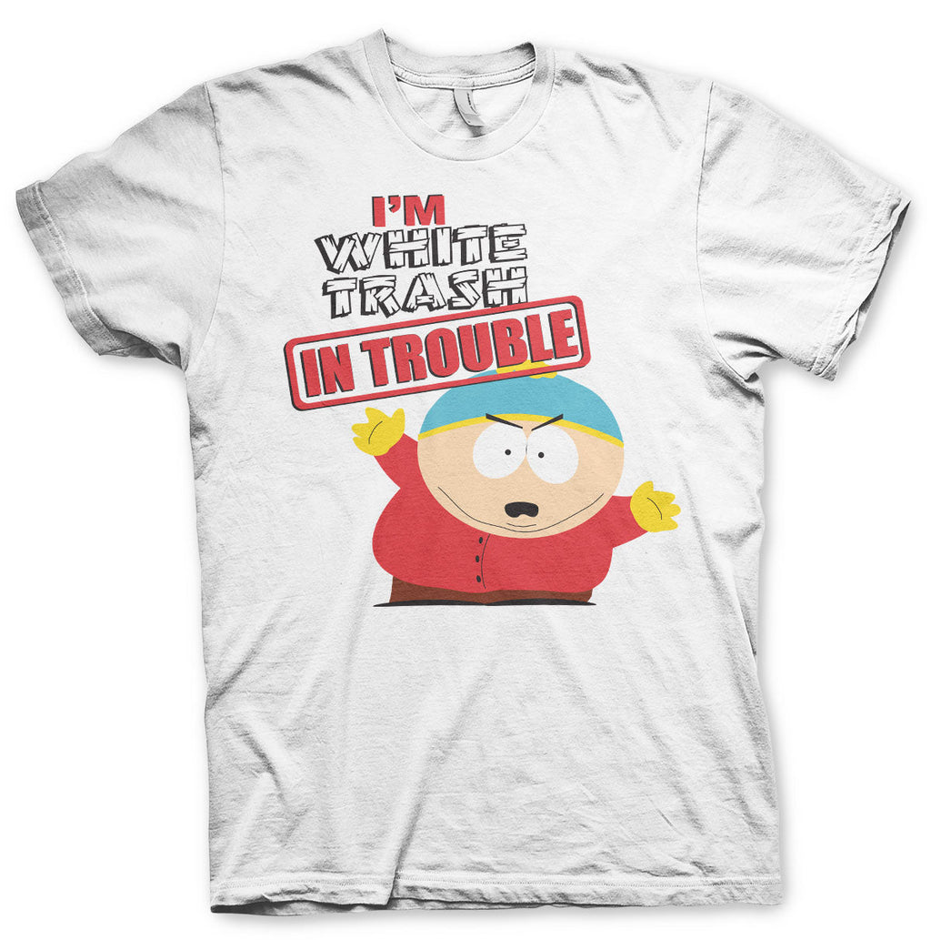 South Park - I'm White Trash In Trouble T-Shirt – T-shirt