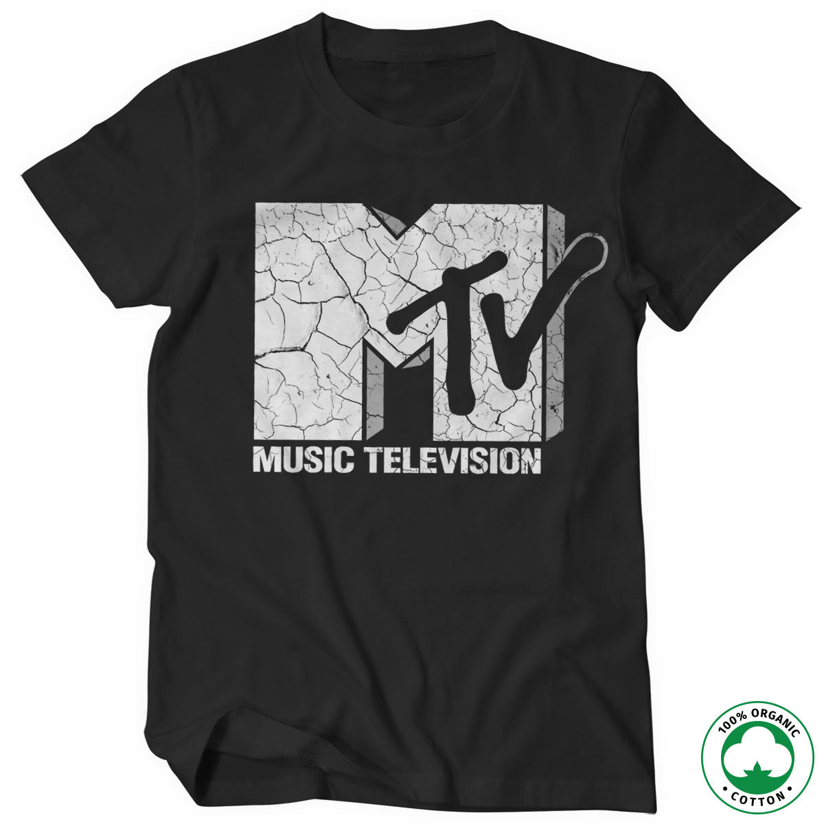 MTV Cracked Logo Organic T-Shirt – T-shirt bio