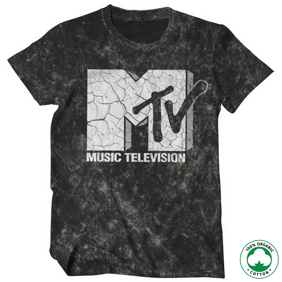 MTV Cracked Logo Organic T-Shirt – T-shirt bio
