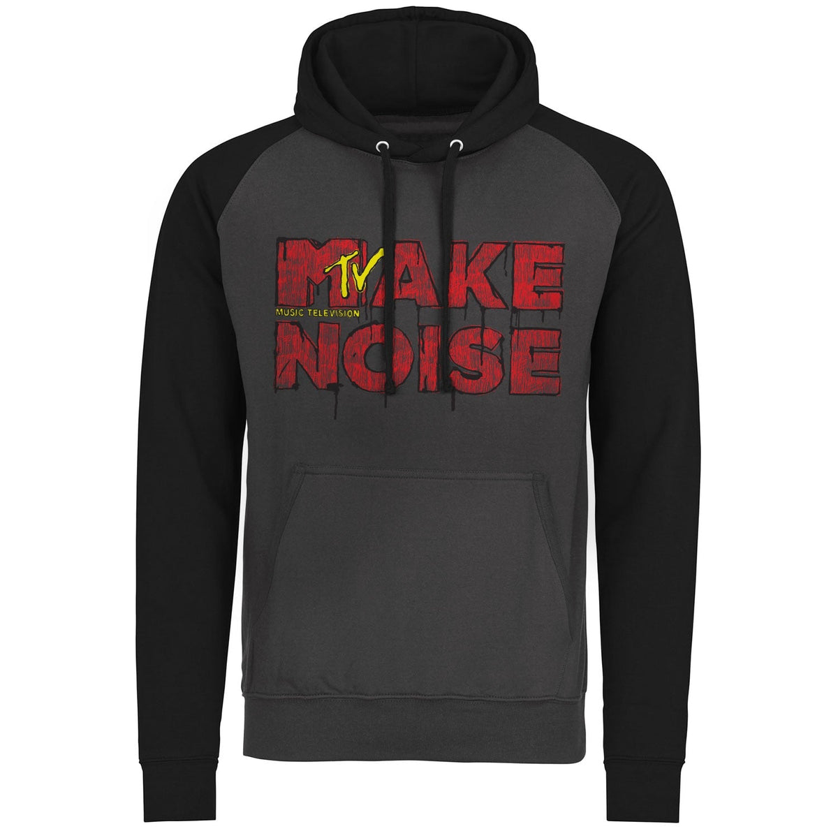 Make Noise - MTV Baseball Hoodie – Sweat à capuche baseball