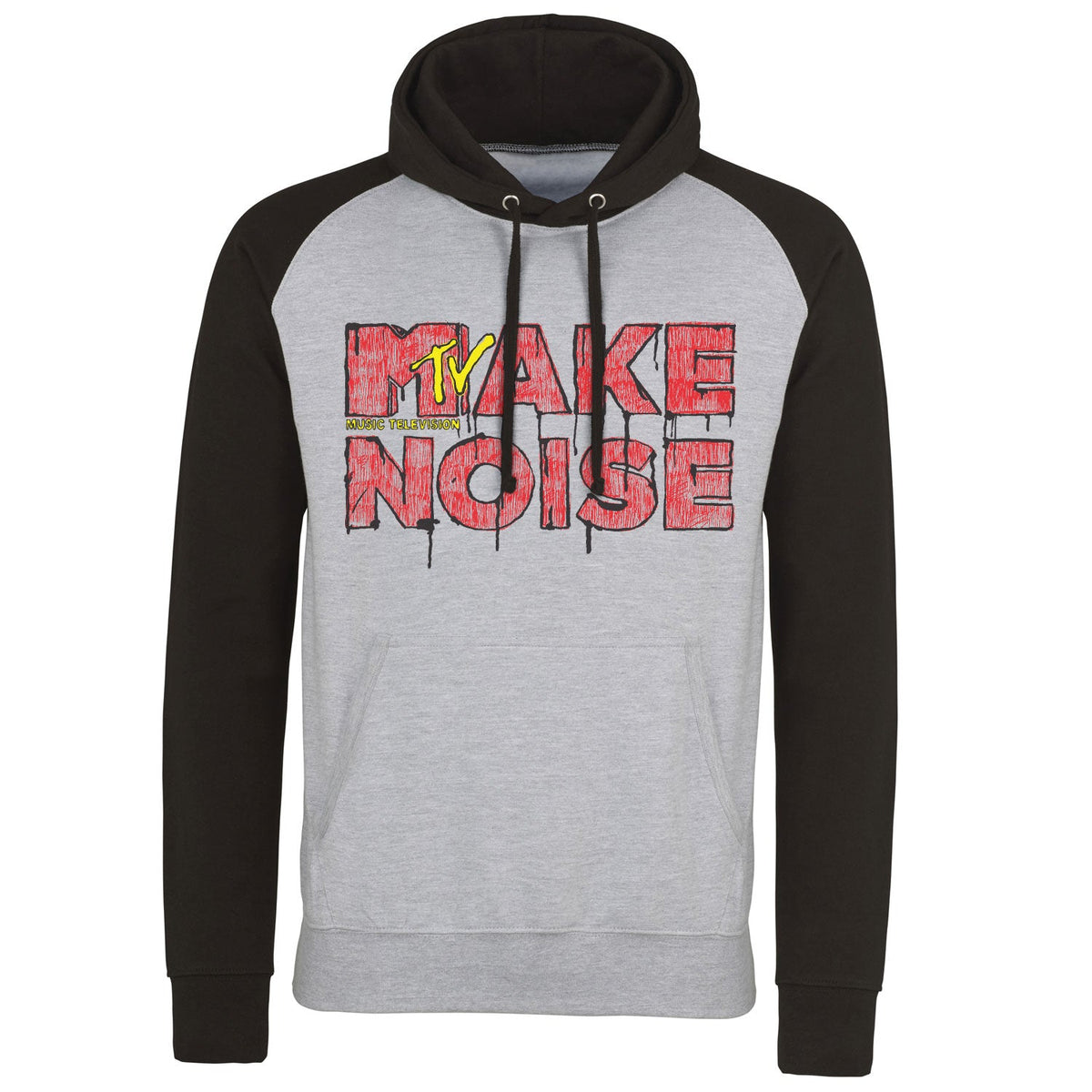 Make Noise - MTV Baseball Hoodie – Sweat à capuche baseball