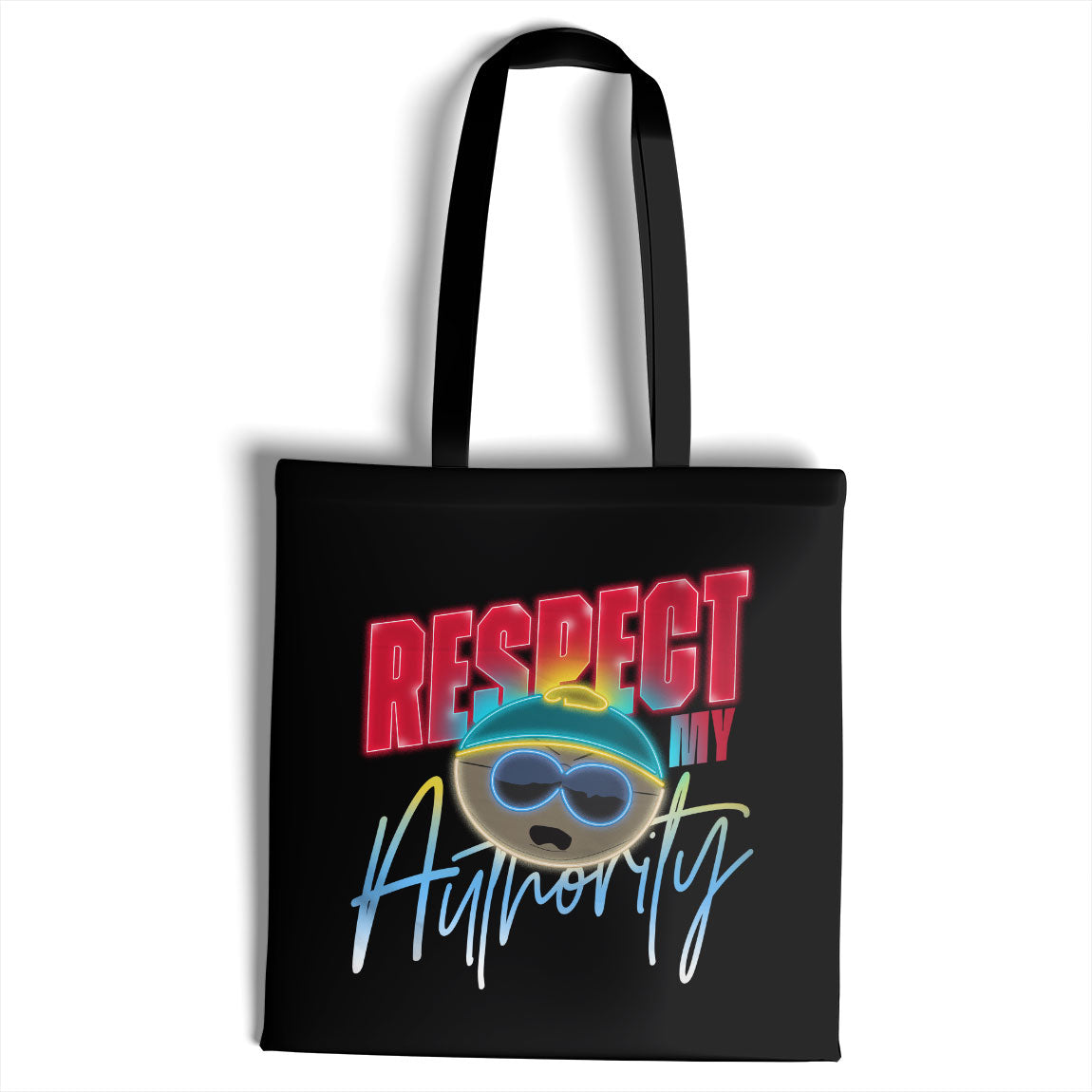 Respect My Authority Neon Sign Tote Bag – Tote bag