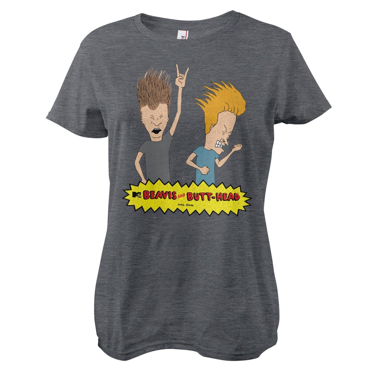 Beavis and Butt-Head Headbanging Girly Tee – T-shirt femme