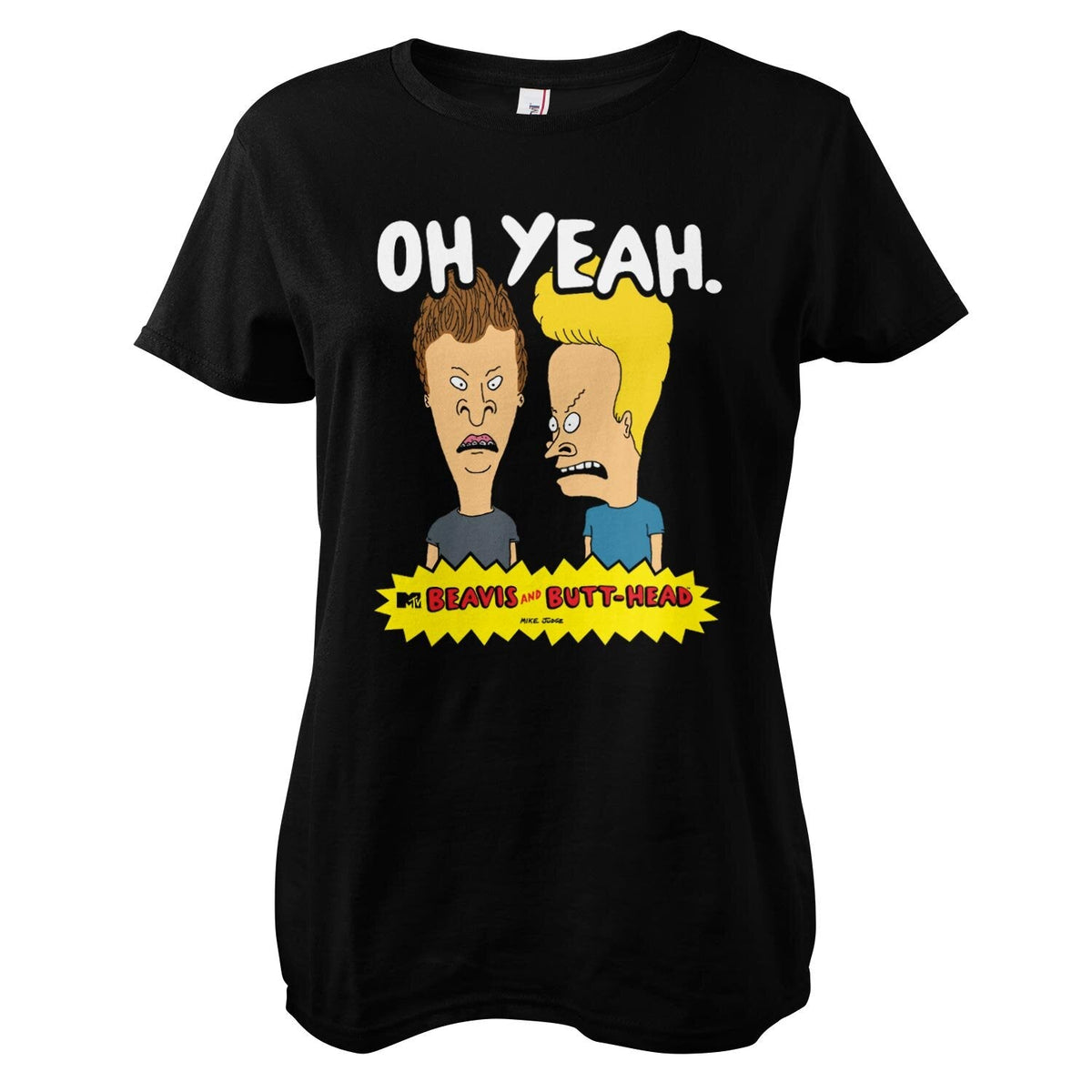 Beavis and Butt-Head Oh Yeah Girly Tee – T-shirt femme