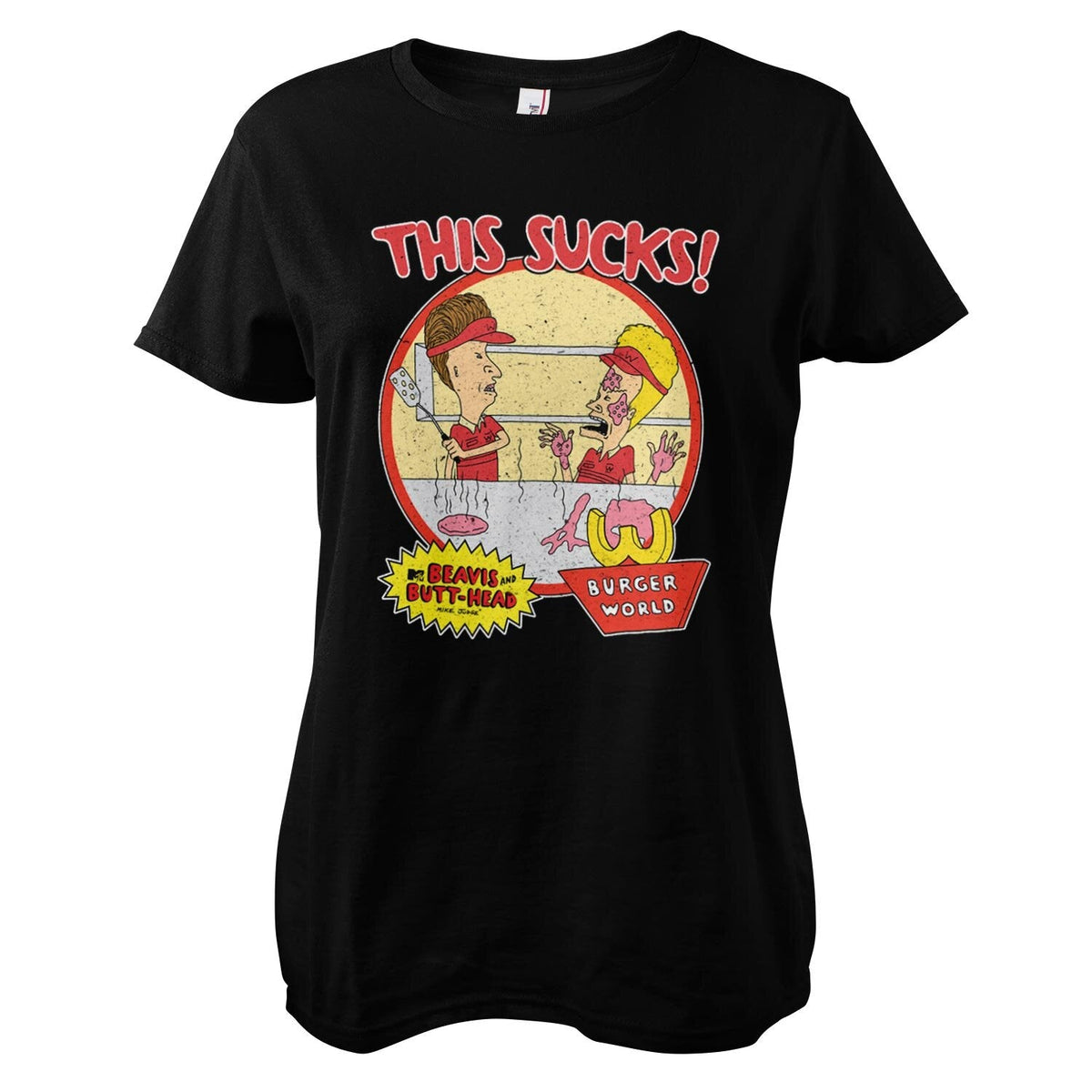 Beavis and Butt-Head - This Sucks Girly Tee – T-shirt femme