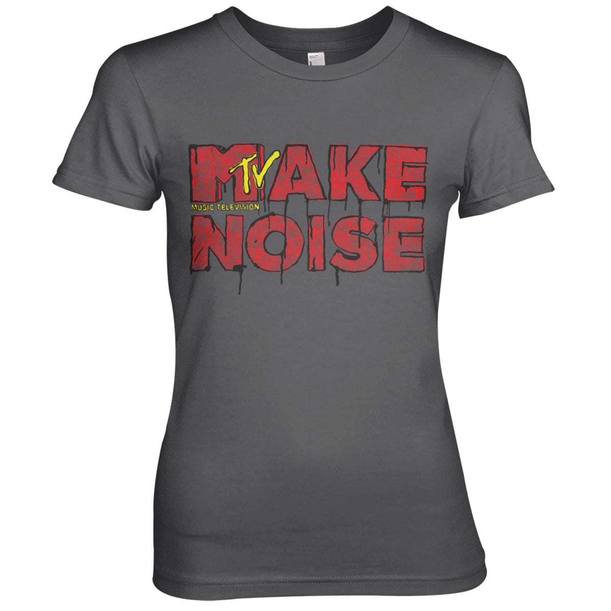 Make Noise - MTV Girly Tee – T-shirt femme