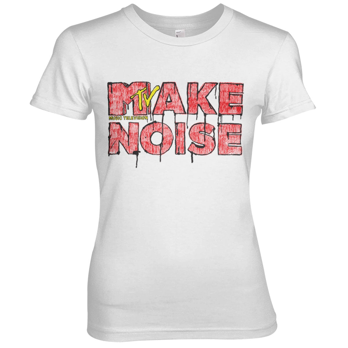 Make Noise - MTV Girly Tee – T-shirt femme