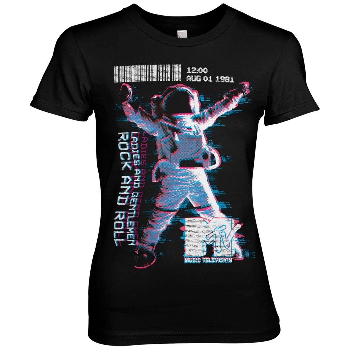 MTV Moon Man Girly Tee – T-shirt femme
