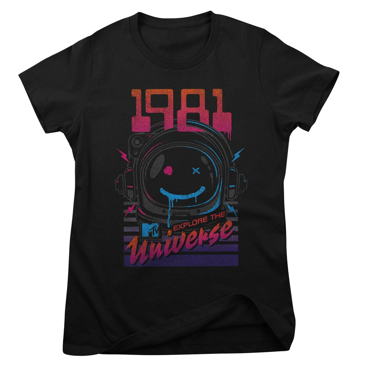 1981 - Explore The Universe Girly Tee – T-shirt femme