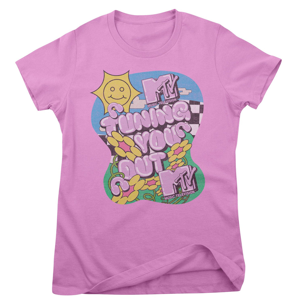 MTV - Tuning You Out Girly Tee – T-shirt femme