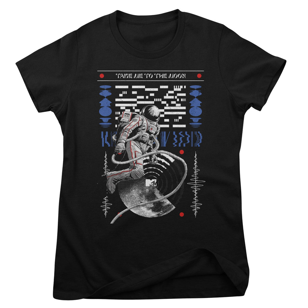 MTV - Take Me To The Moon Girly Tee – T-shirt femme