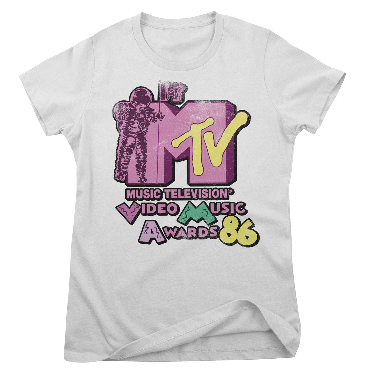 MTV - Video Music Awards 86 Girly Tee – T-shirt femme