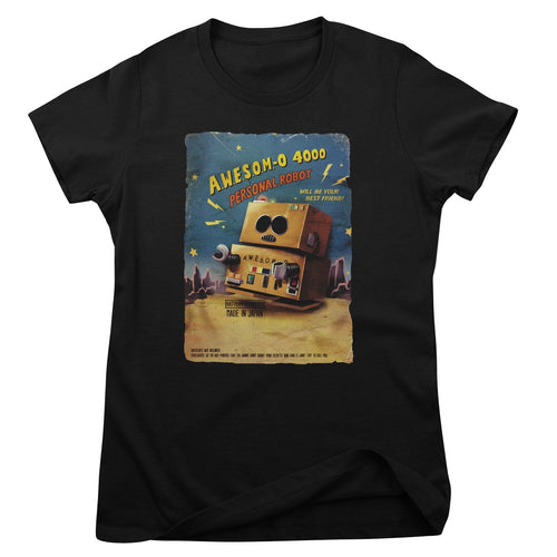 A.W.E.S.O.M.-0 4000 Personal Robot Girly Tee – T-shirt femme