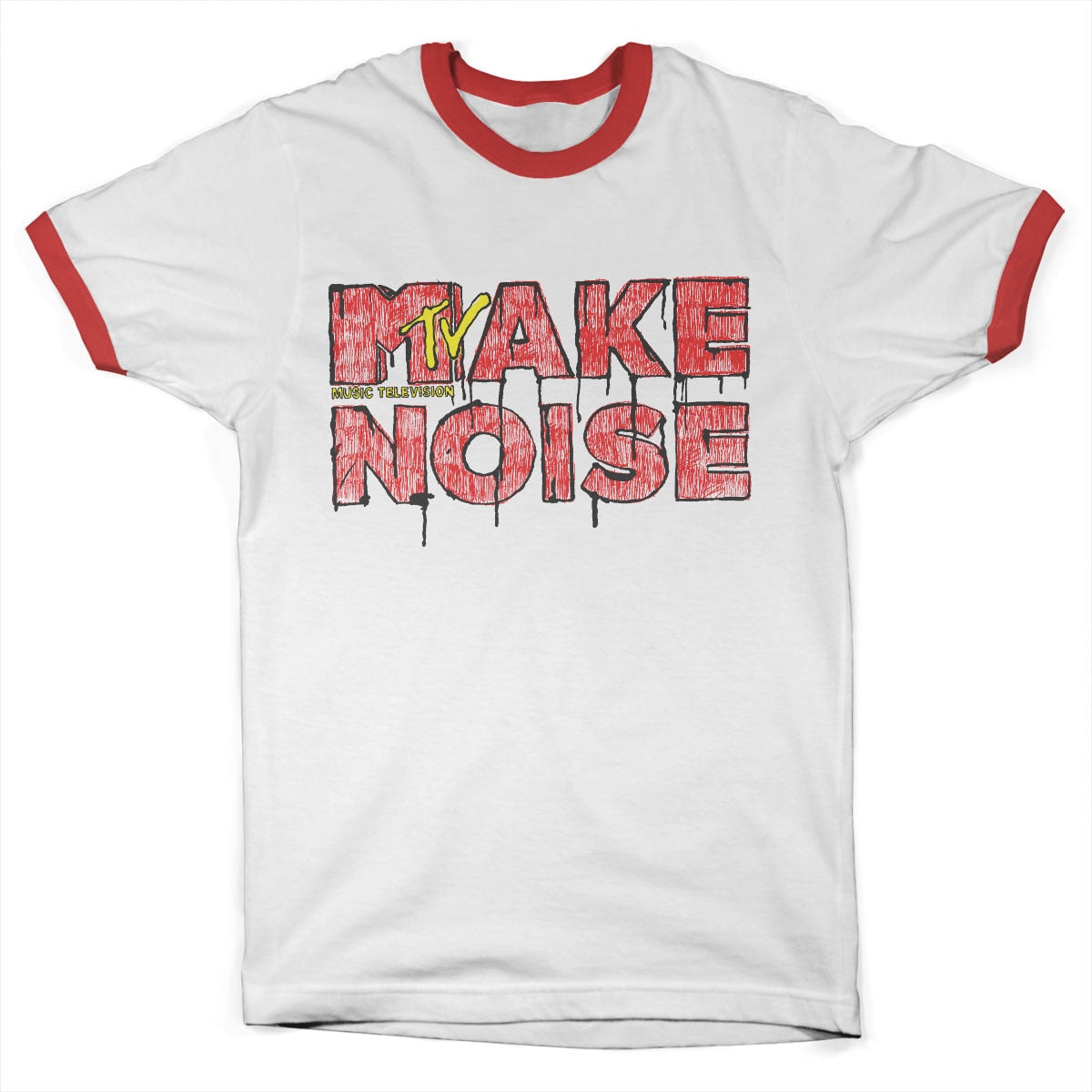 Make Noise - MTV Ringer Tee – T-shirt ringer