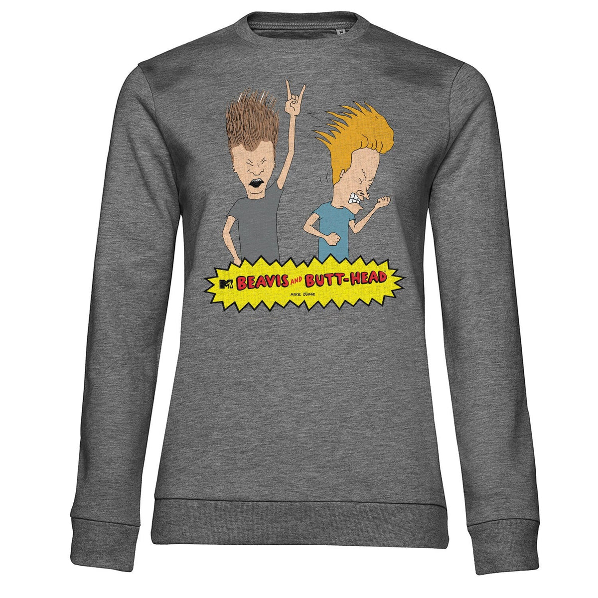 Beavis and Butt-Head Headbanging Girly Sweatshirt – Sweat femme