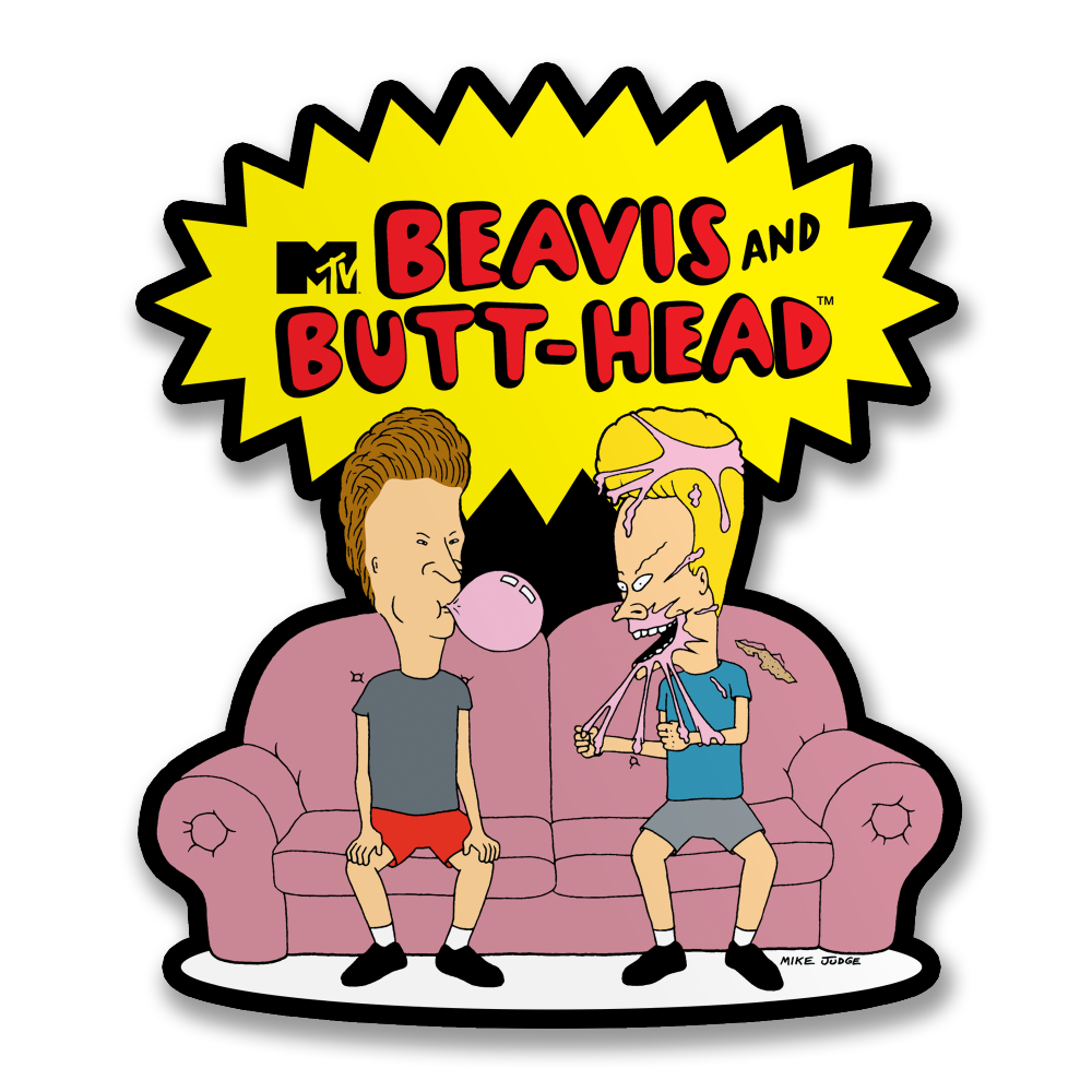 Beavis and Butt-Head Sticker – Sticker