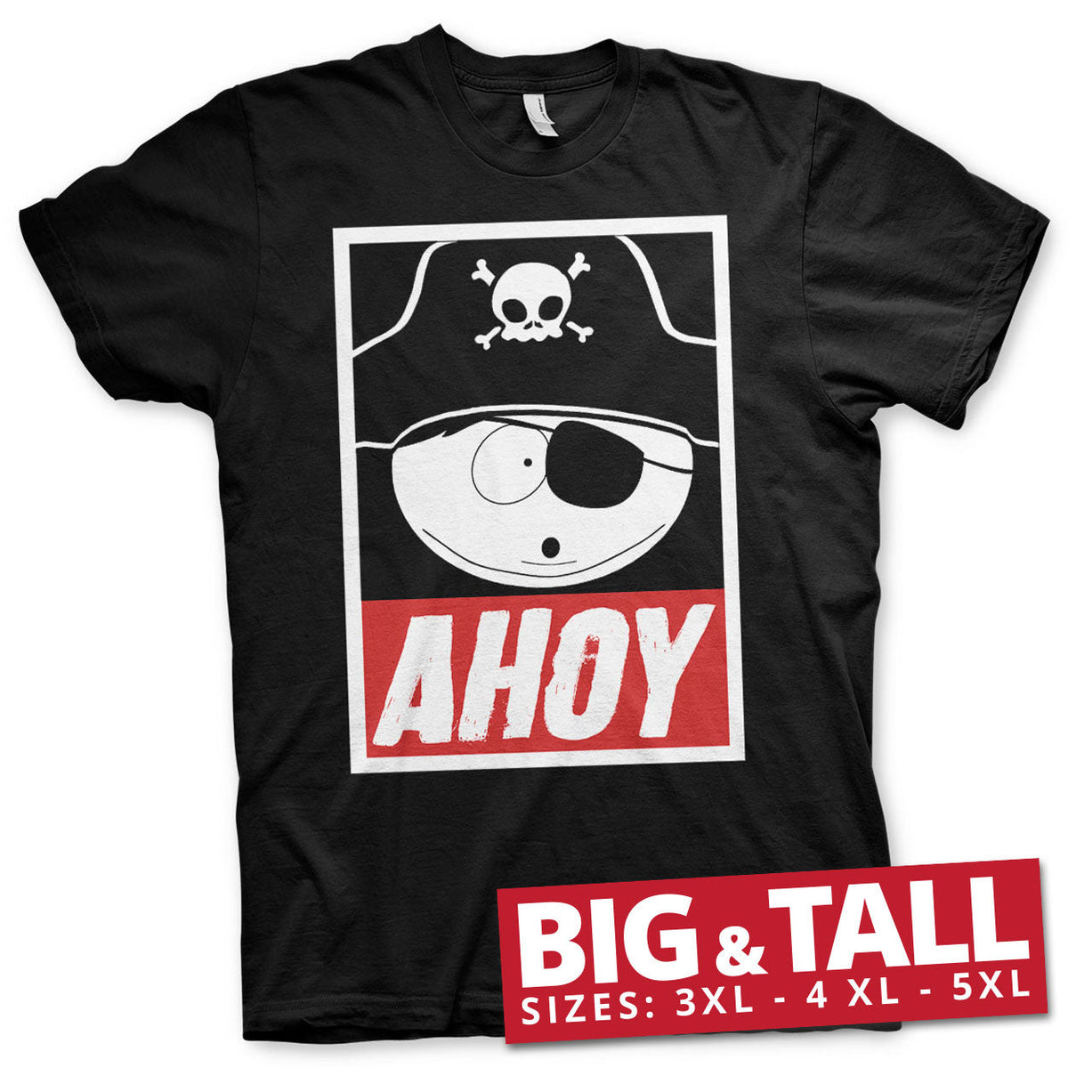 Eric Cartman - Ahoy Big & Tall T-Shirt – T-shirt grande taille