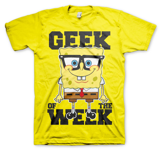 Bob l'éponge - Geek Of The Week T-Shirt – T-shirt