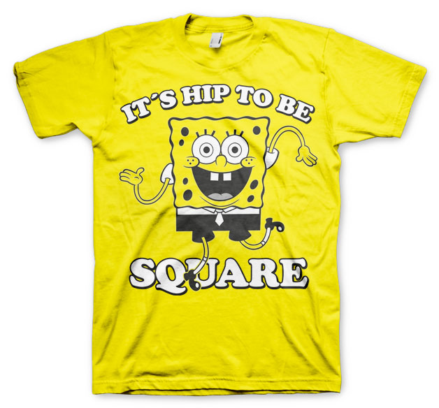 Bob l'éponge - Hip To Be Square T-Shirt – T-shirt