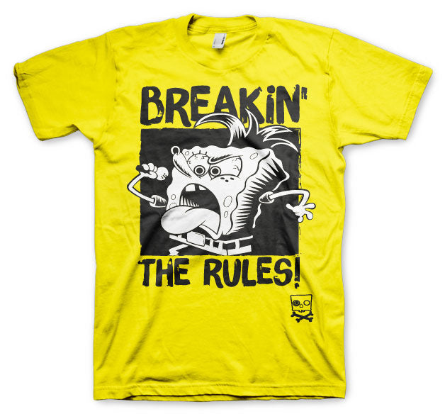 Bob l'éponge - Breakin´ The Rules T-Shirt – T-shirt